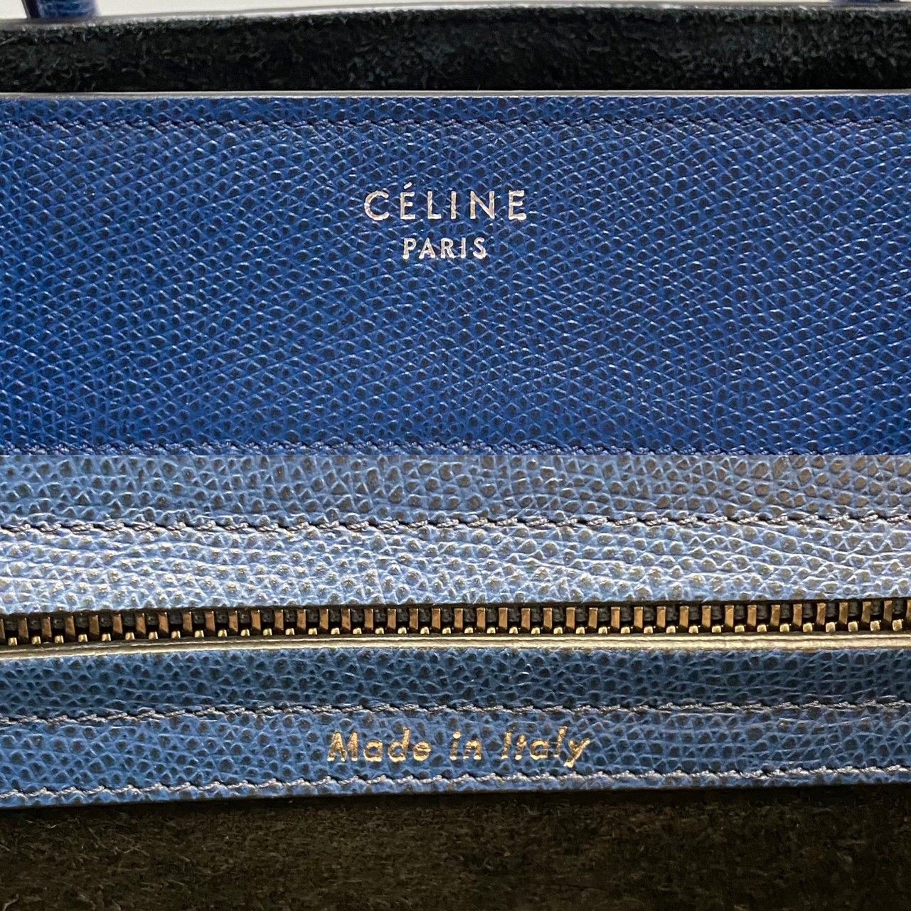 極 美品 希少品 CELINE セリーヌ ロゴ ラゲージ ファントム レザー 本