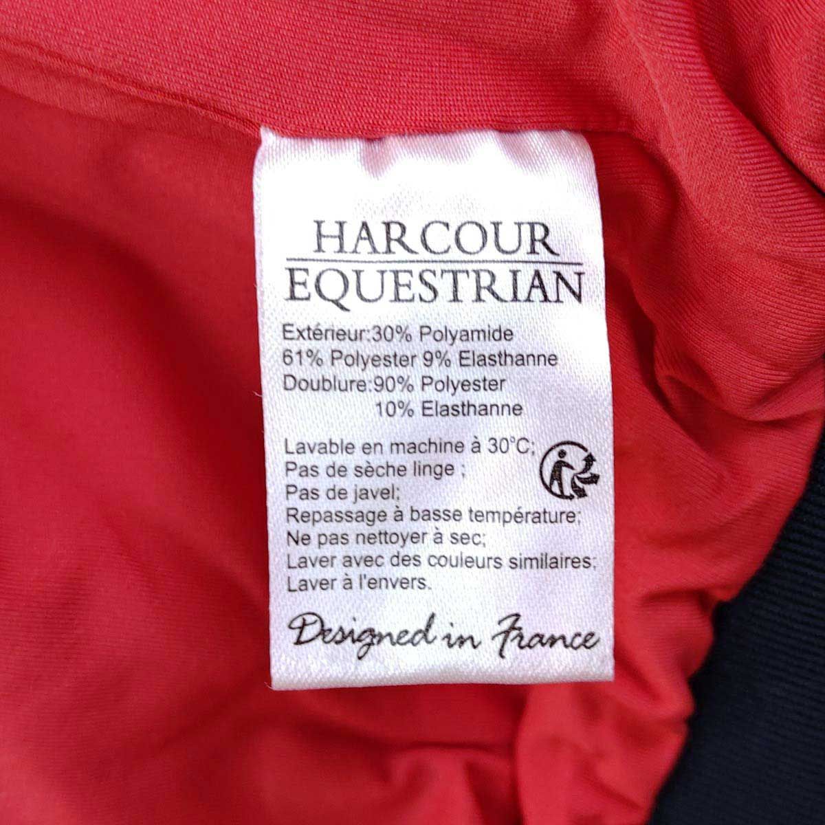 アークア HARCOUR Veste Aix ボタンダウン ストレッチ ライディング ジャケット M レッド レディース 乗馬 馬術 アークア HARCOUR Veste Aix ボタンダウン ストレッチ