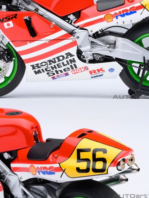 メルカリ最安？ オートアート バリバリ伝説 HONDA ホンダ NSR500 AUTOart 1/12 ホンダ NSR500 WGP500「バリバリ伝説」新品 - メルカリ