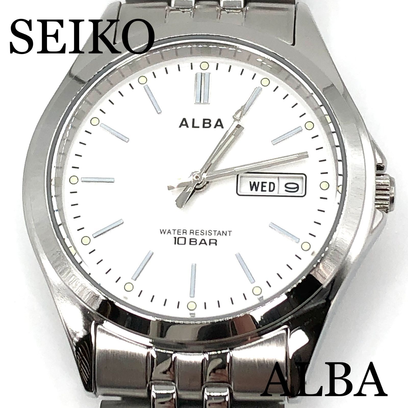 新品正規品『SEIKO ALBA』セイコー アルバ 10気圧防水 腕時計 メンズ