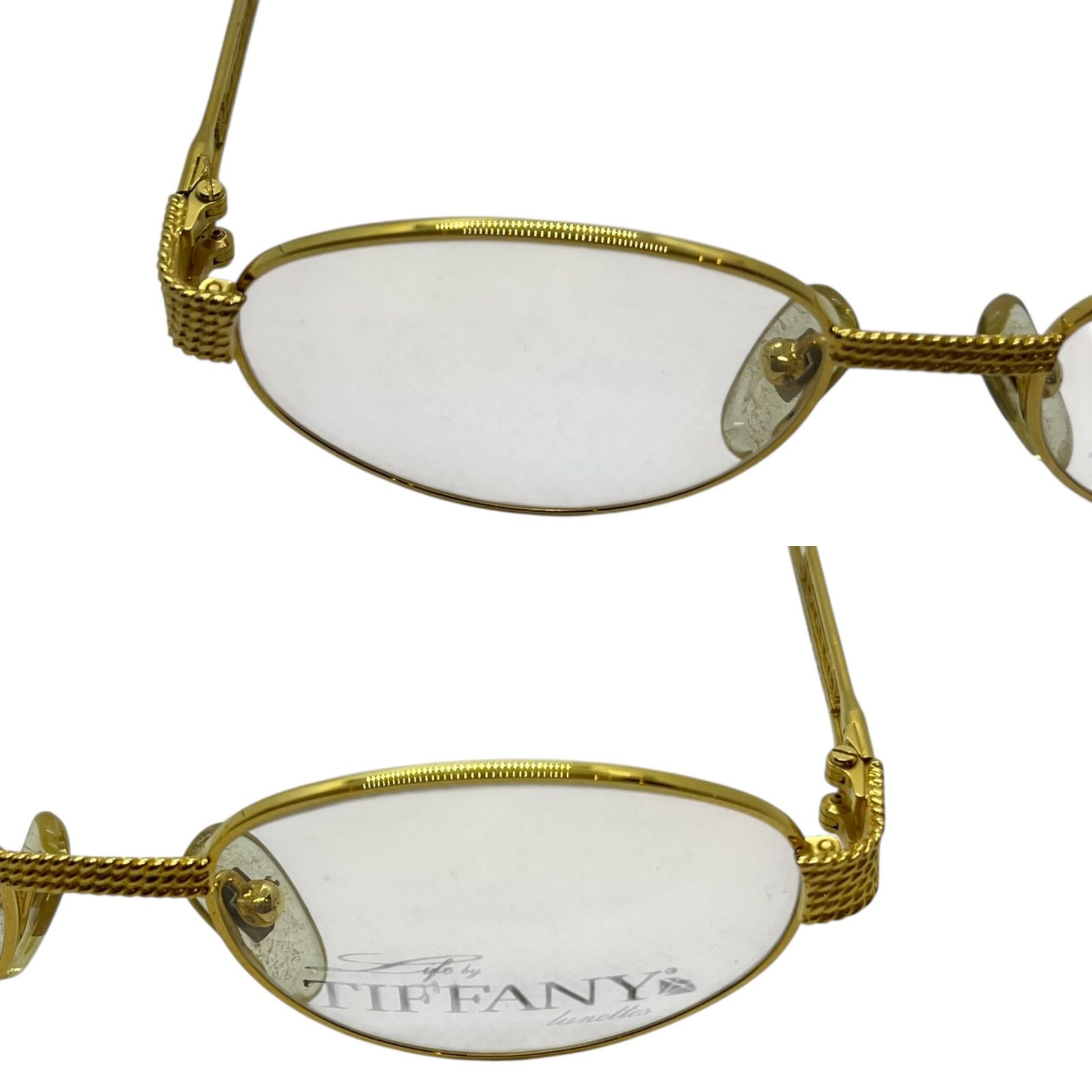 管31197】Tiffany Lunettes 23k Gold Plated ティファニー 管31197】Tiffany Lunettes 23k Gold Plated ティファニー