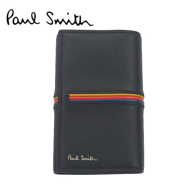 ポールスミス Paul Smith キーケース 6連タイプ ブラック M1A-1981X-AINSTS