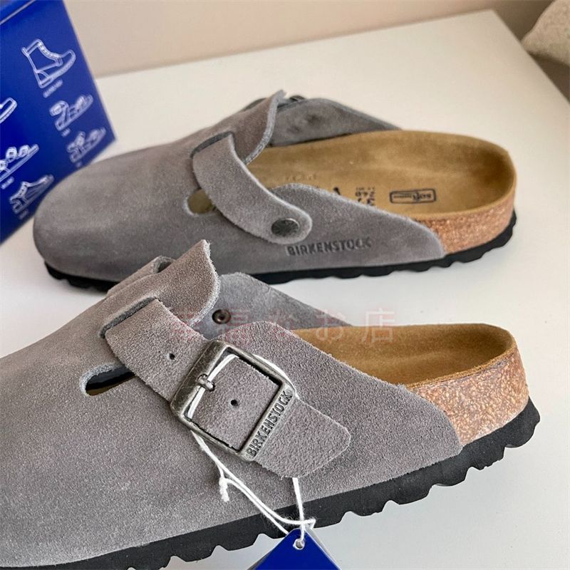 新品未使用 BIRKENSTOCK ビルケンシュトック ボストンスエードサンダル 