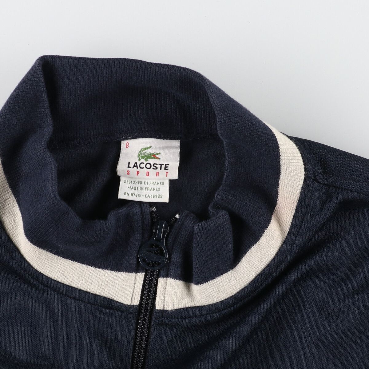 古着 90年代 ラコステ LACOSTE SPORT フランス企画 ジャージ トラック 
