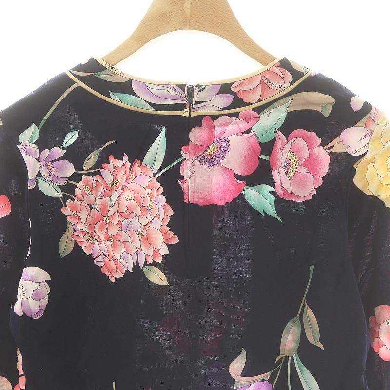 LEONARD - 極美品 レオナール LEONARD FASHION ワンピース