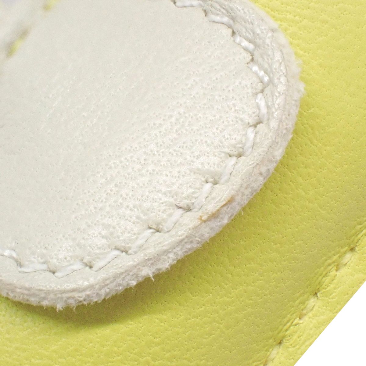 HERMES(エルメス) ロデオチャームPM ライム/クレ/セサミ イエロー黄  