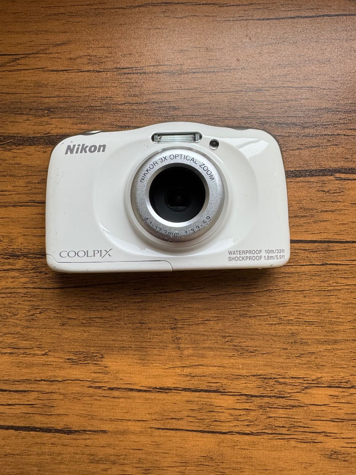5093 Nikon COOLPIX W150 ホワイト 動作 済み デジカメ