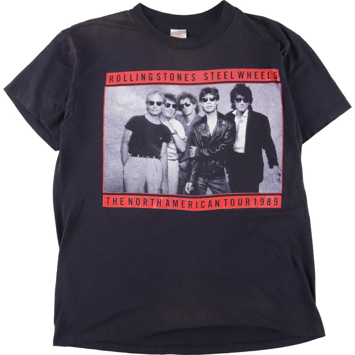 ローリングストーンズ　NORTH AMERICAN TOUR 1989 Tシャツ