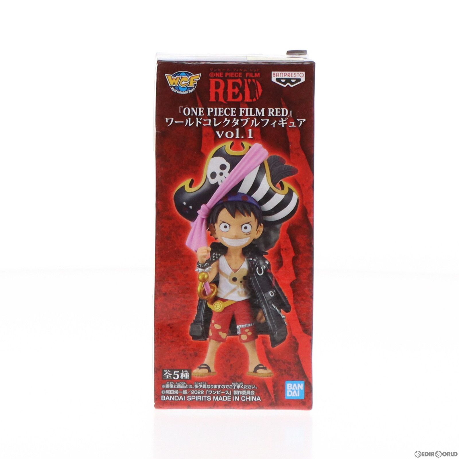 モンキー・D・ルフィ ワンピース FILM RED ワールドコレクタブル