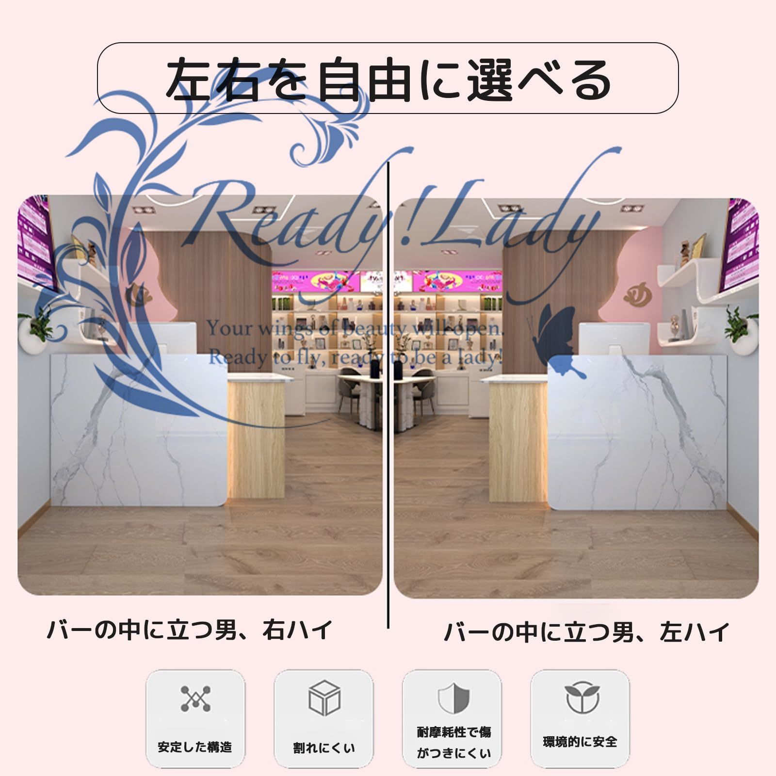 広いデスクトップ レジ係カウンター