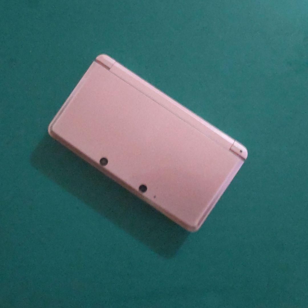 F87【中古・美品3DS】ニンテンドー3DS ミステイピンク外箱 付属