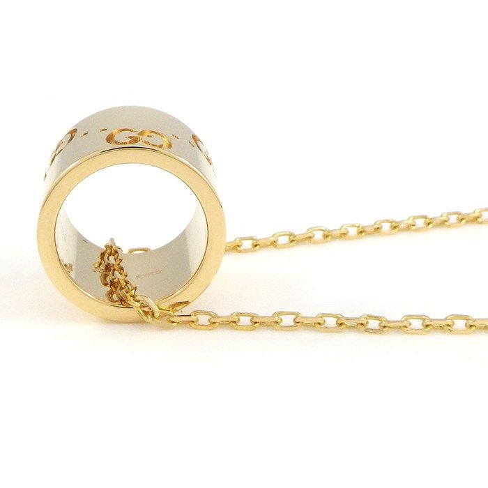 グッチ GUCCI ネックレス アイコン K18YG