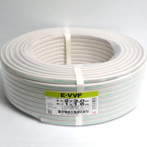 ☆ 未使用品 富士電線 VVFケーブル 1.6mm×3芯 100M 1巻