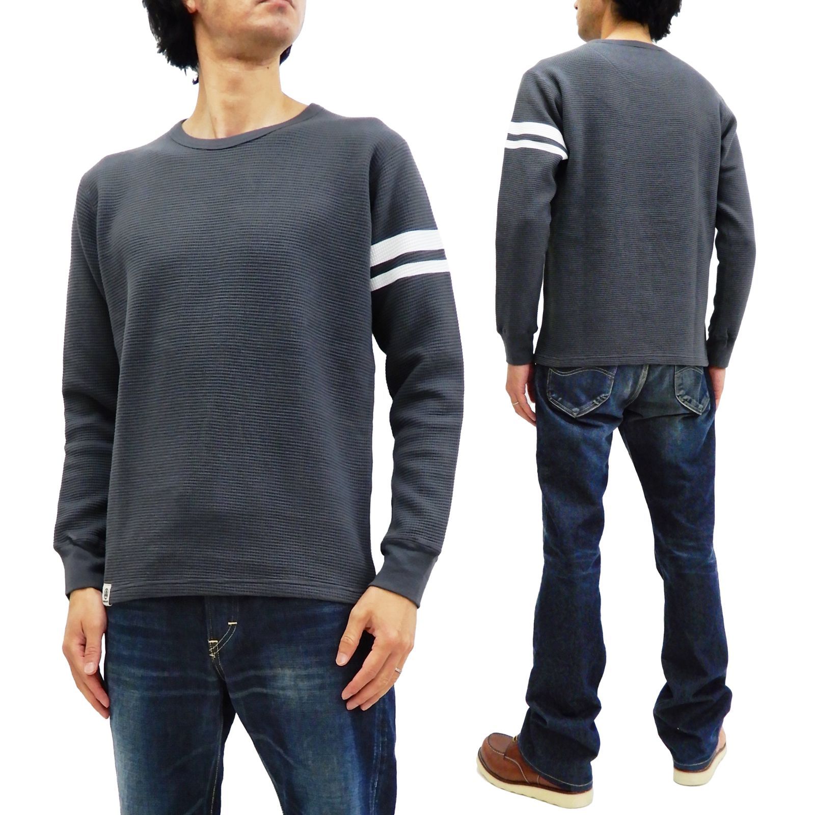 桃太郎ジーンズ) Momotaro Jeans サーマル 長袖Tシャツ MZTS0079 「GTB