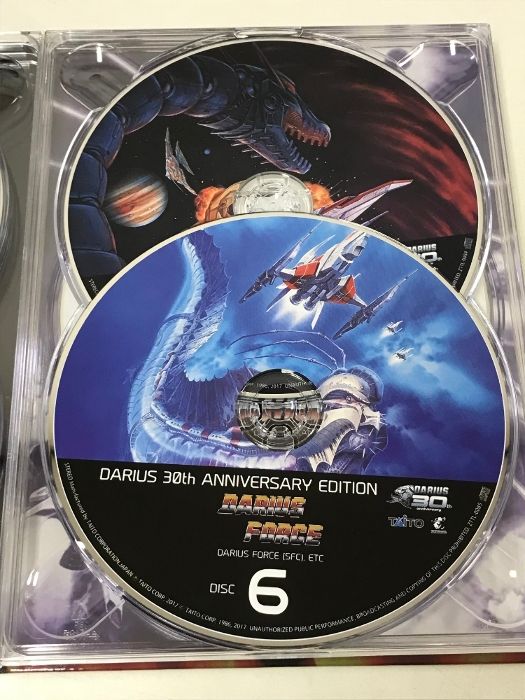 DARIUS 30th ANNIVERSARY EDITION ダライアス 8枚組(CD+Blu-ray
