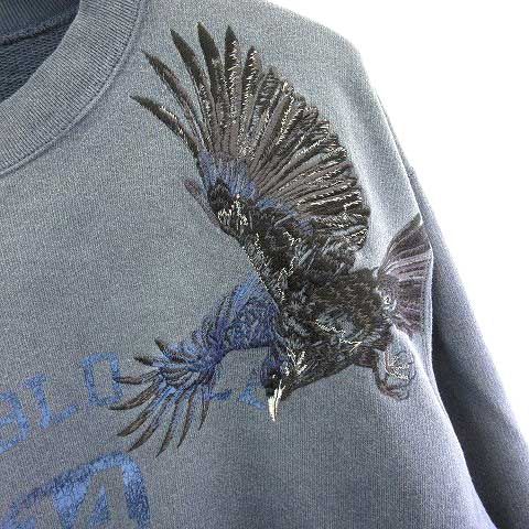 コッキ KHOKI タグ付き 25ss-t-01 Vintage-effect sweatshirt カレッジ