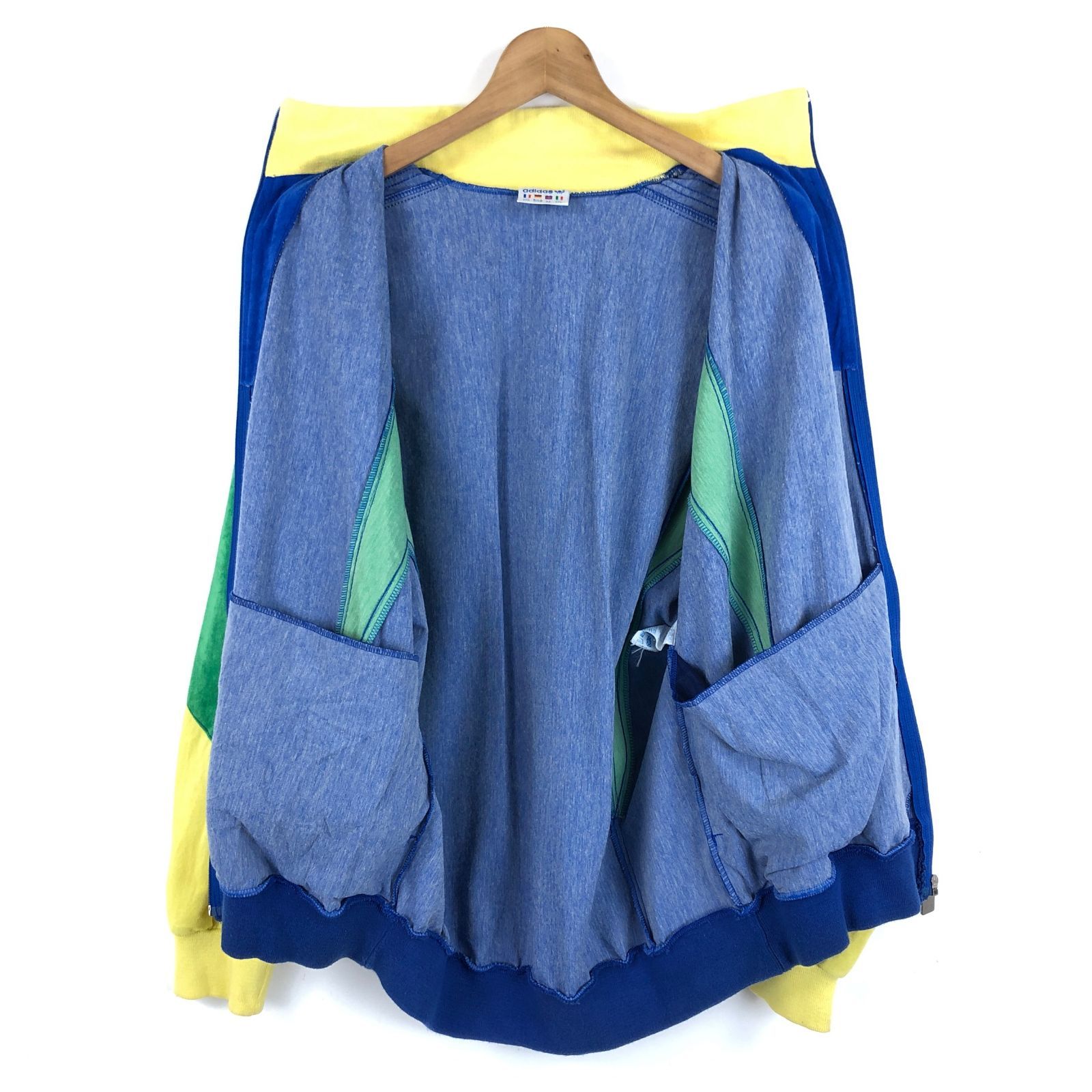 70s adidas アディダス トラックジャケット ベロア素材 VENTEX