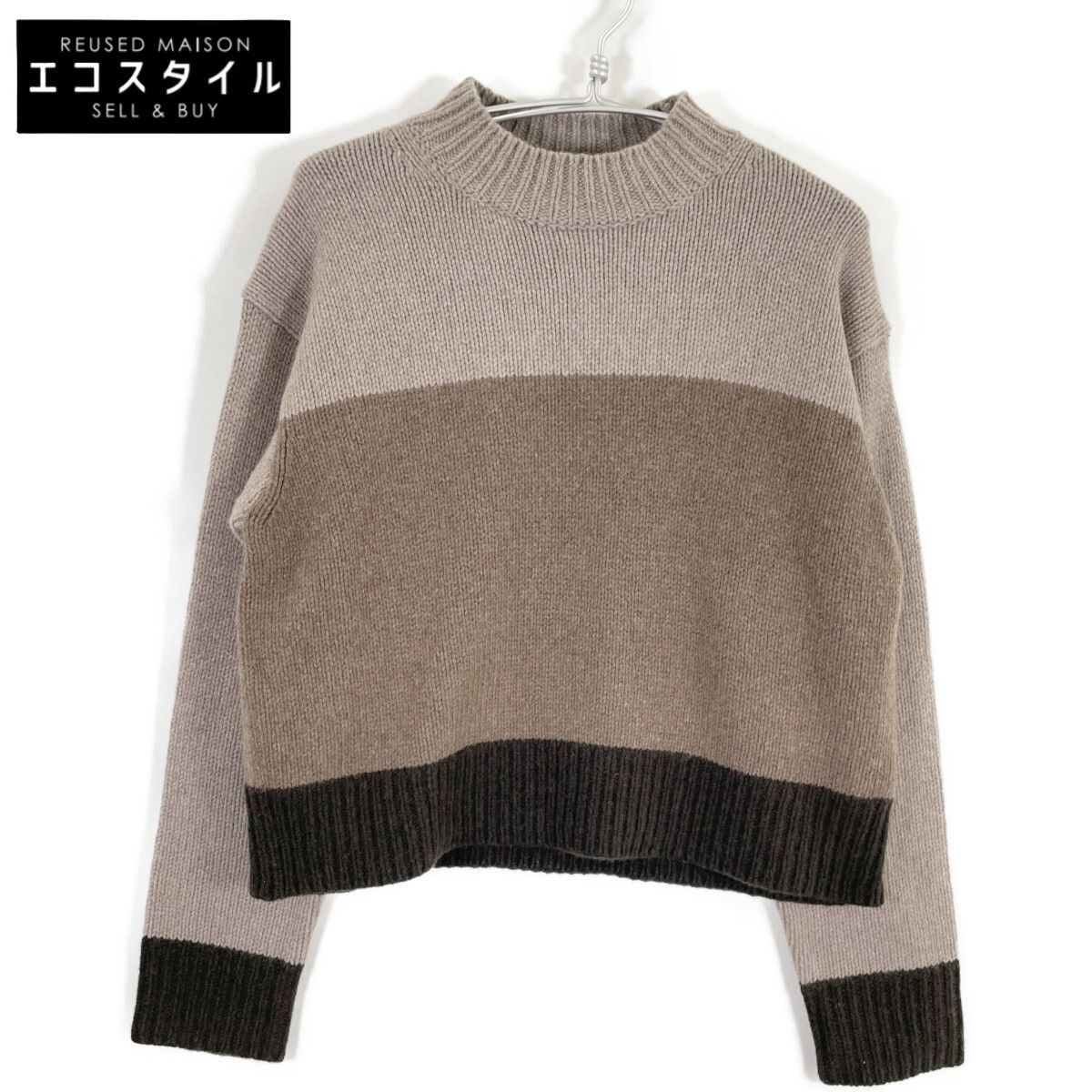 Theory セオリー 24AW 01-4401707 Felted Wool ｸﾛｯﾌﾟﾄﾞﾆｯﾄﾌﾟﾙ