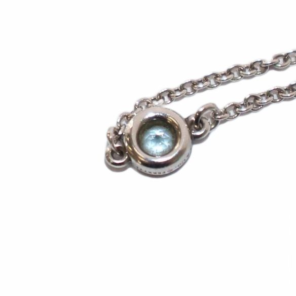 ティファニー TIFFANY & CO. バイザヤードリング 指輪 1P アクアマリン