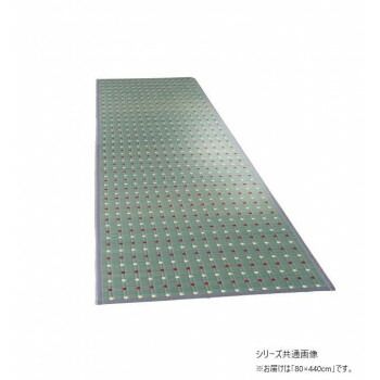 掛川廊下敷十和田 掛川織 い草廊下敷 80x440cm グレー TSN341365