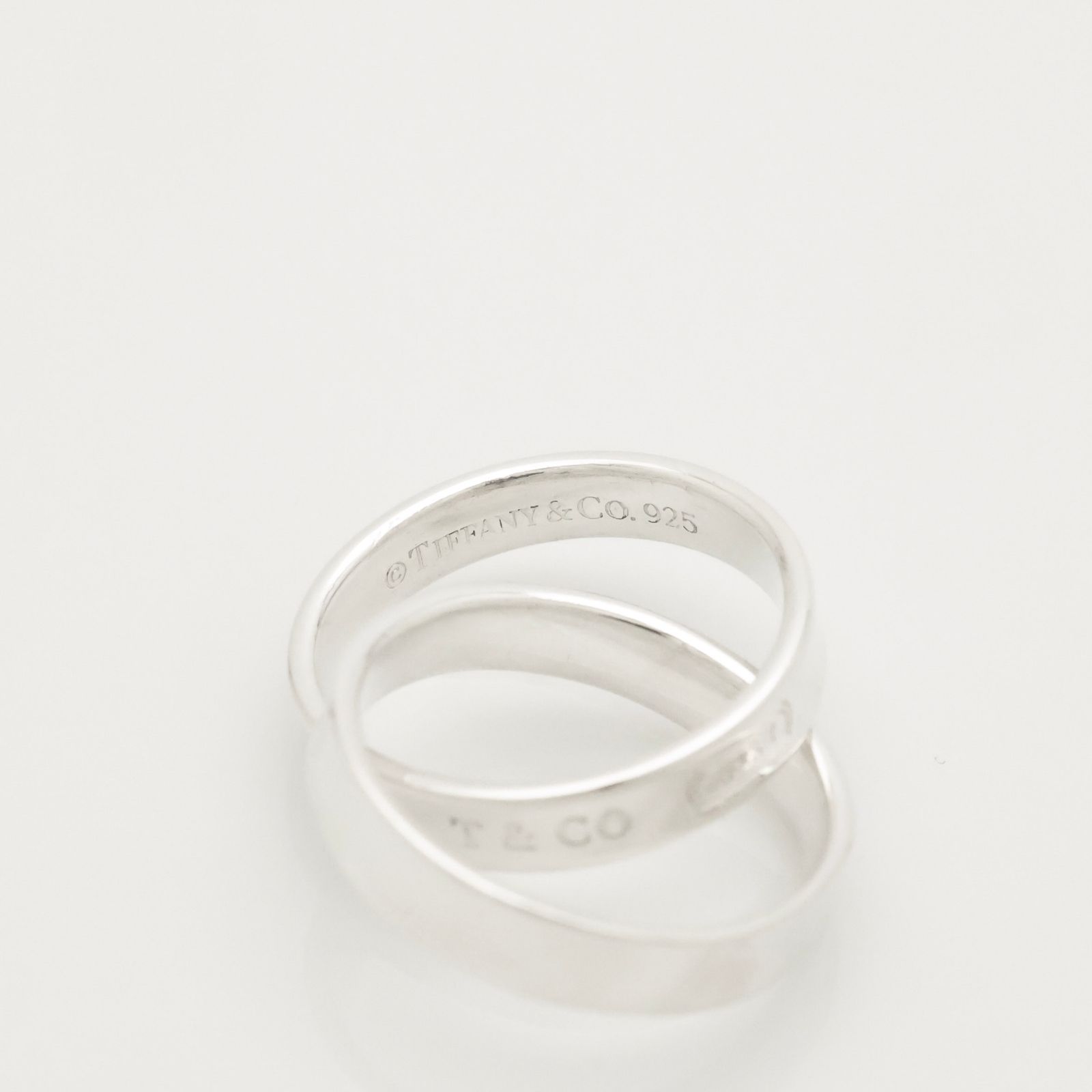 極美品 ティファニー 1837 インターロッキング リング 6号 シルバー925 極美品 ティファニー 1837 インターロッキング リング 6号