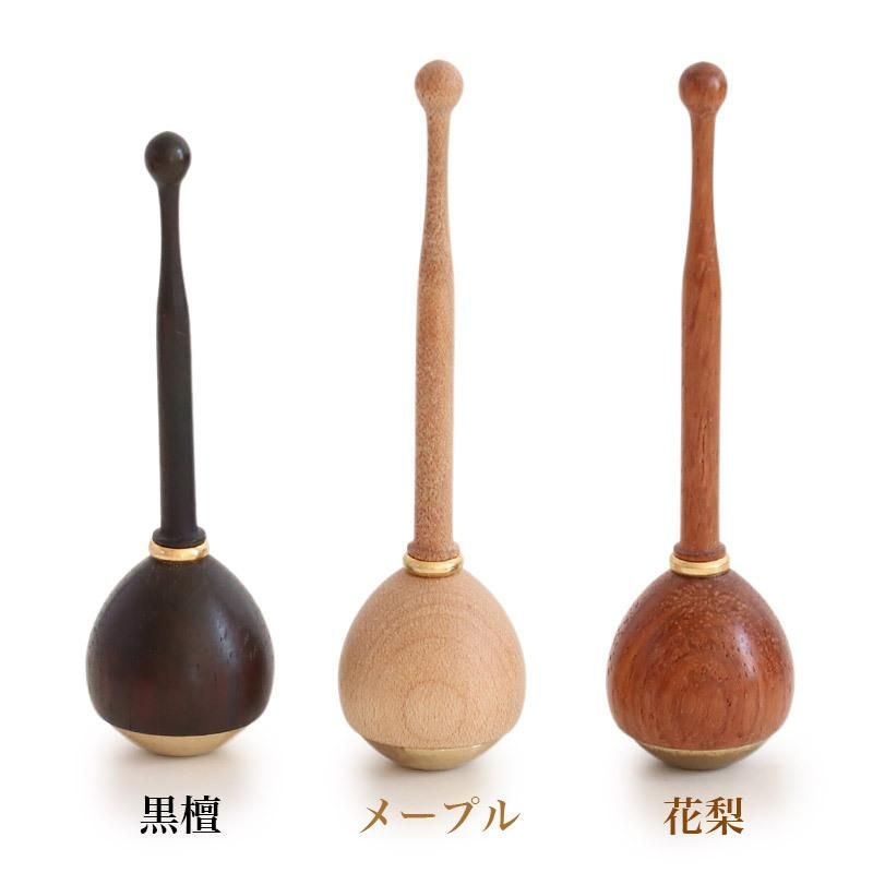 たまゆらりん ピンク 1.8寸 3点セット 本体 リン棒 りん台 おりん 淡桃色 仏壇 おりん 仏具 ミニおりん リン おりんセット 仏壇