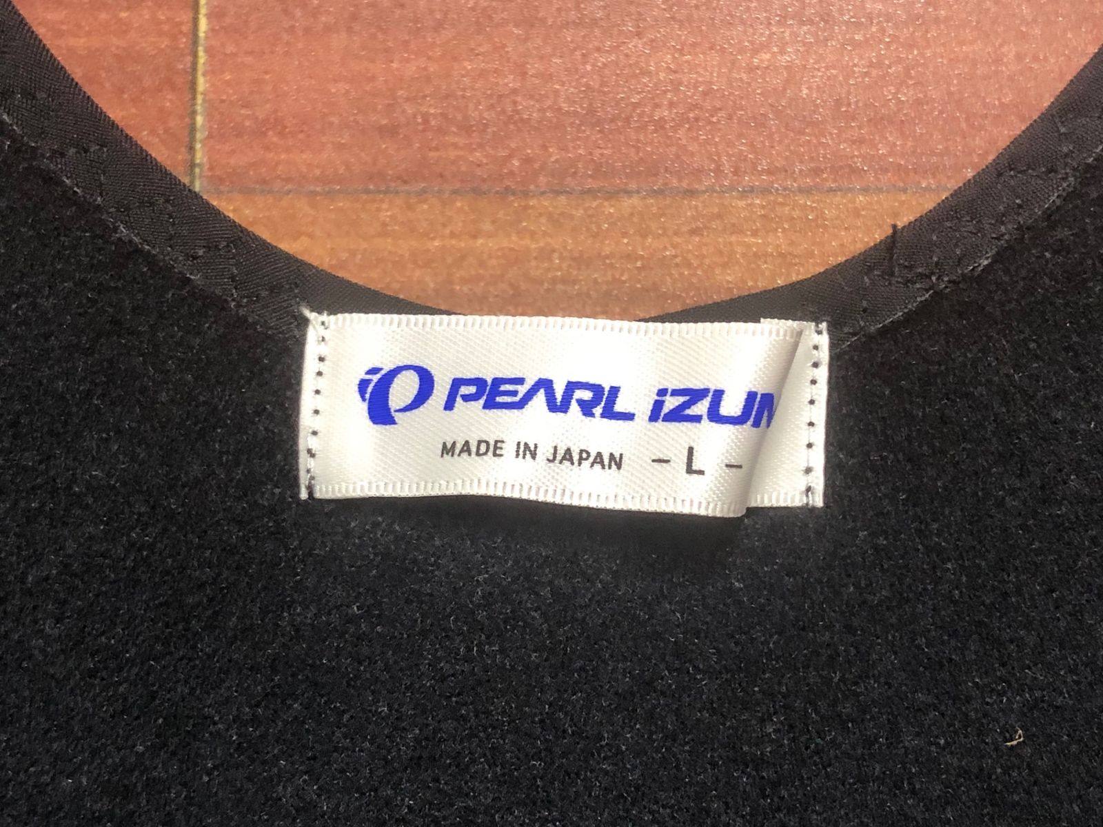 IE497 パールイズミ PEARL iZUMi 裏起毛 ビブタイツ 黒 L