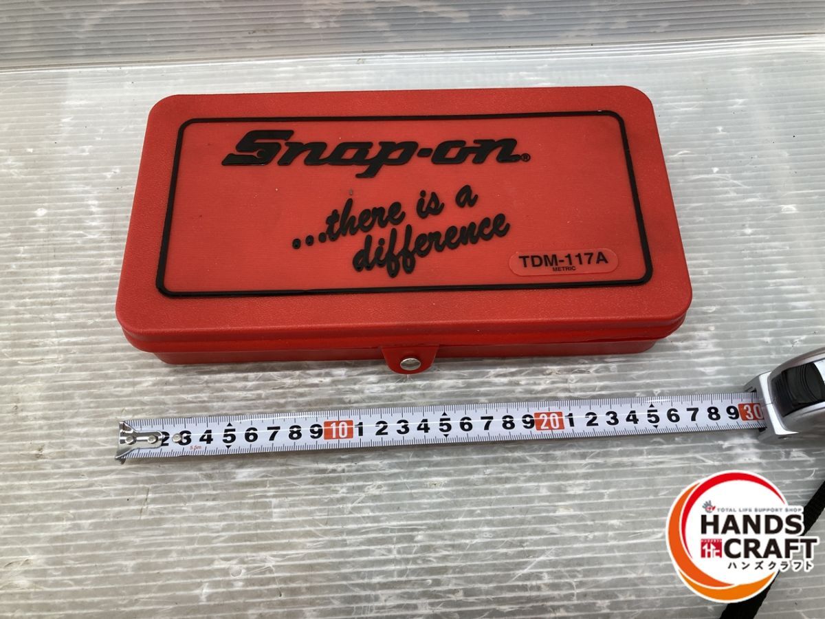 ◇【中古品】スナップオン タップダイスセット ケース接合部切れ ◇【中古品】スナップオン タップダイスセット ケース接合部切れ