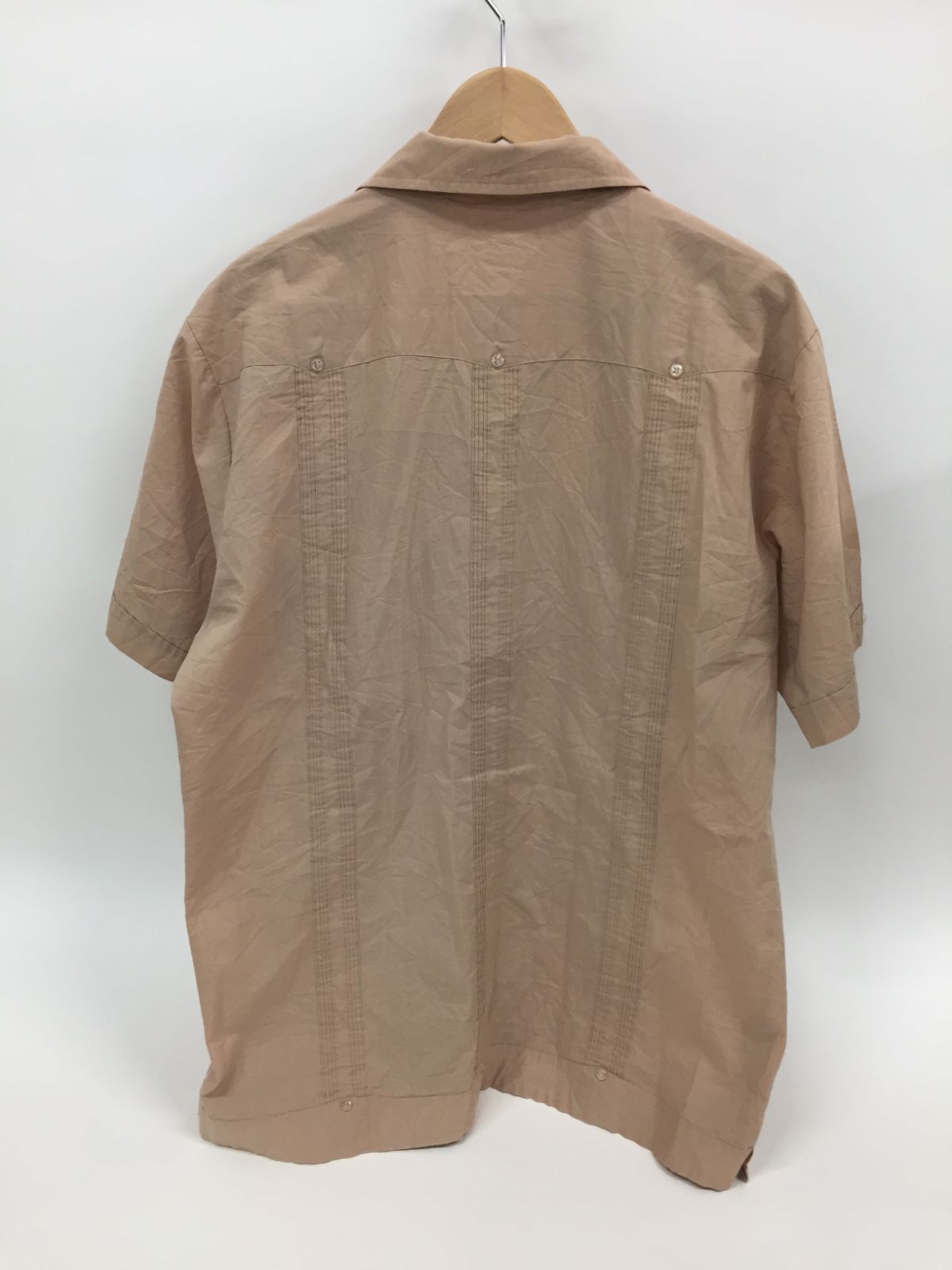 70s ROMANI キューバ オープンカラー シャツ ROMANI 70's オープンカラー キューバシャツ ヴィンテージ【M128