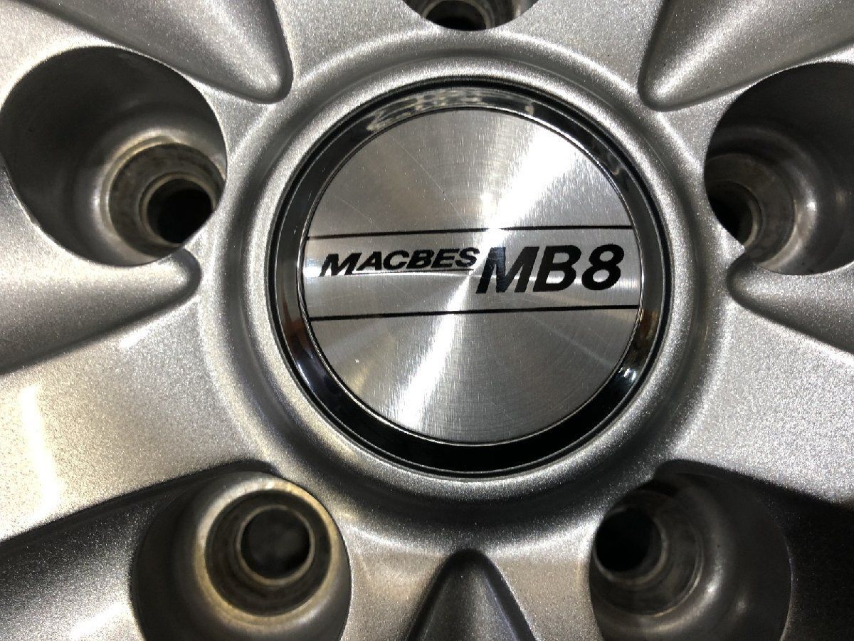 DUNLOP WM03 215/60R16】スタッドレス【MACBES MB8 16インチ 6.5 
