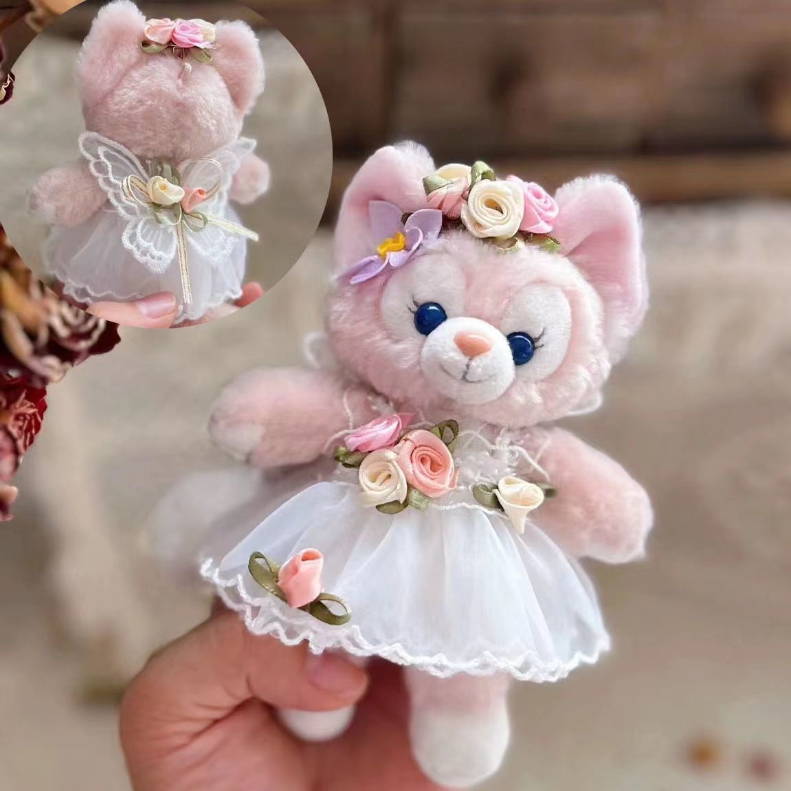 上海 ディズニー リーナベル ぬいぐるみ キーチェーン
