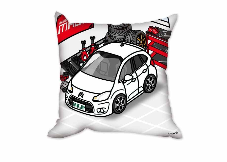 世界に一つだけナンバー入りクッション 【名入れ可】外車 シトロエン C3 A5