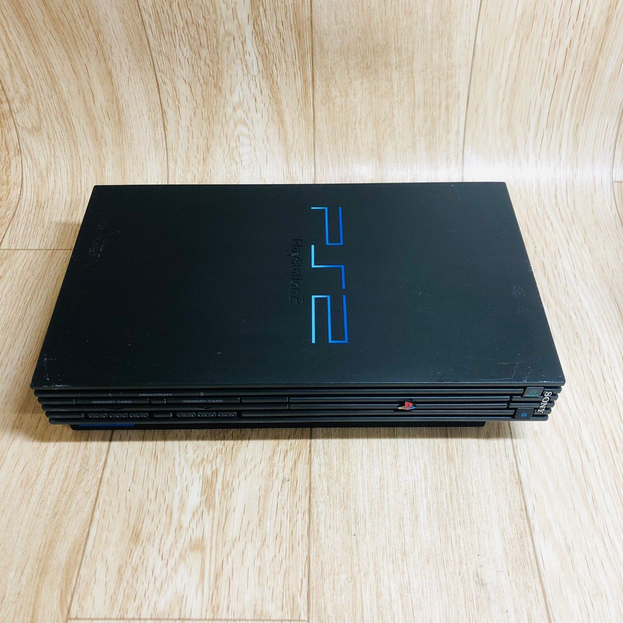 すぐ遊べる】PS2 厚型 本体 セット 純正コントローラー 読込動作確認