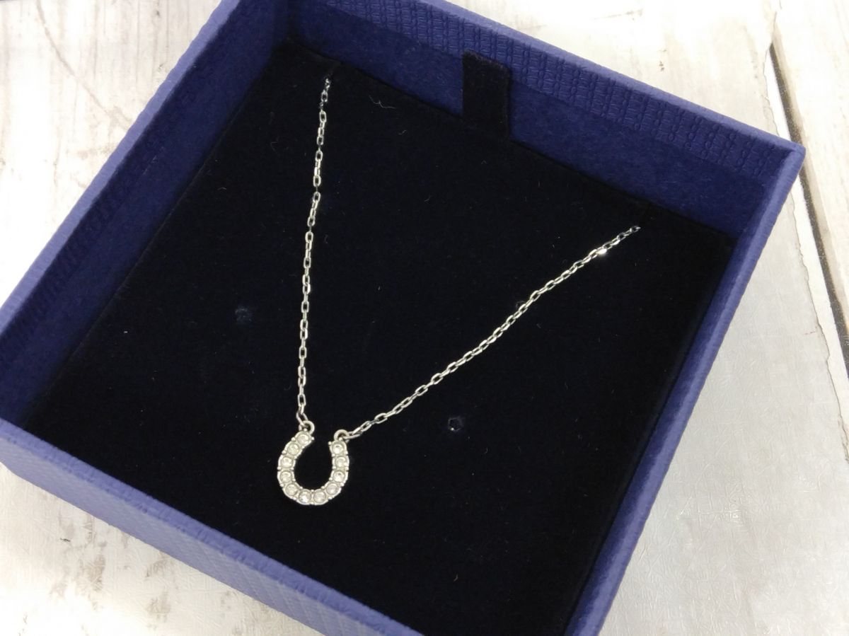 超美品 SWAROVSKI Towardsネックレス蹄鉄 シルバー SWAROVSKI｜【公式】【スワロフスキー】Towards ネックレス