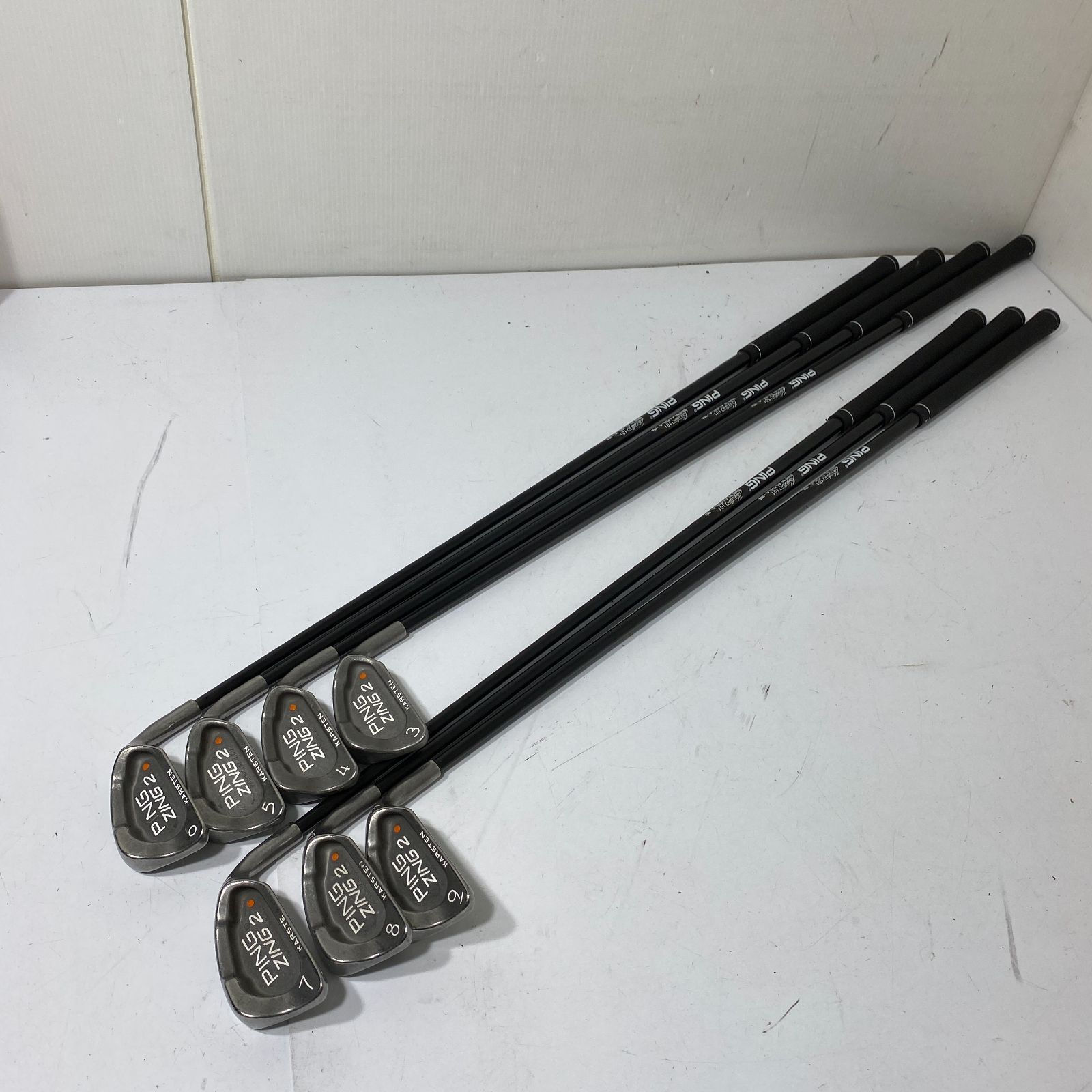 PING ZING2 ピン ジング2 KARSTEN アイアン7本セット ♯3-♯9赤ドット