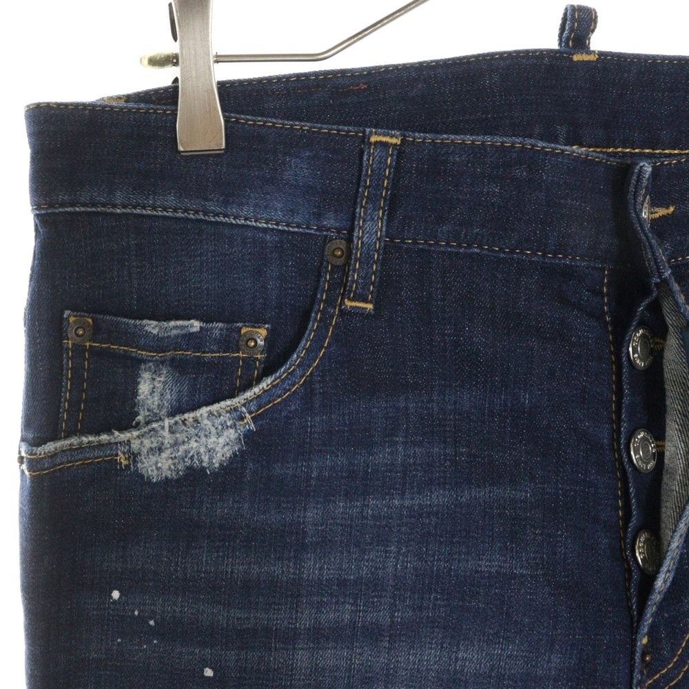 20AW★DSQUARED2 Skater デニム ダメージ加工 46　C787 DSQUARED2 (ディースクエアード) 20AW SKATER JEAN ダメージ加工