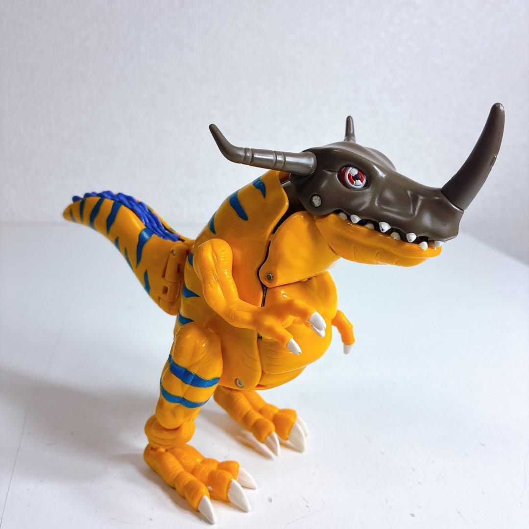 【希少】超進化シリーズ　デジモンアドベンチャー メタルグレイモン　箱付き 希少】超進化シリーズ デジモンアドベンチャー メタルグレイモン 箱