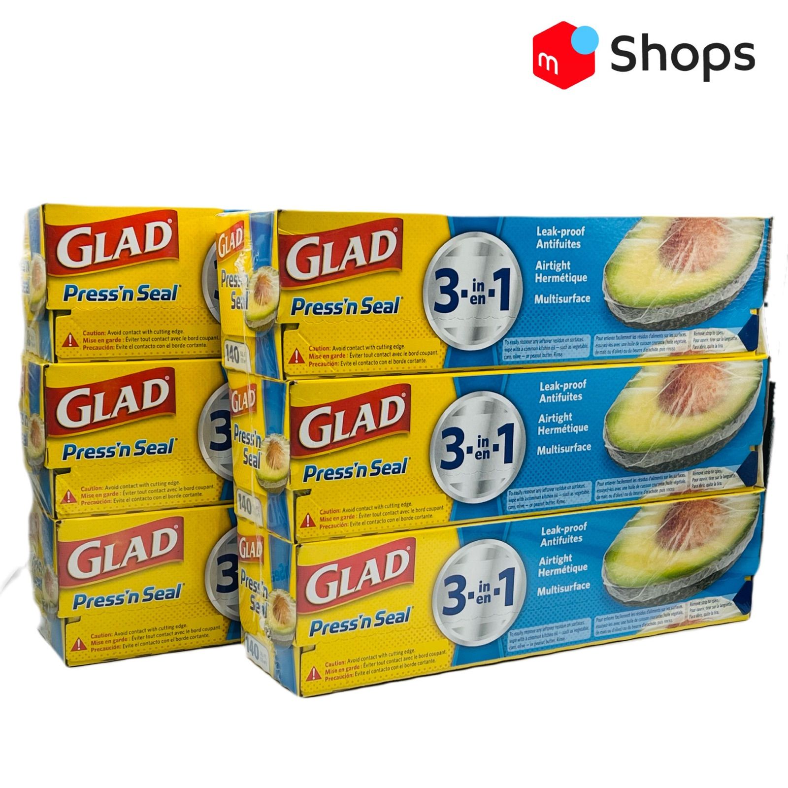 コストコ プレスンシール 6本 GLAD Press'n Seal - 食器