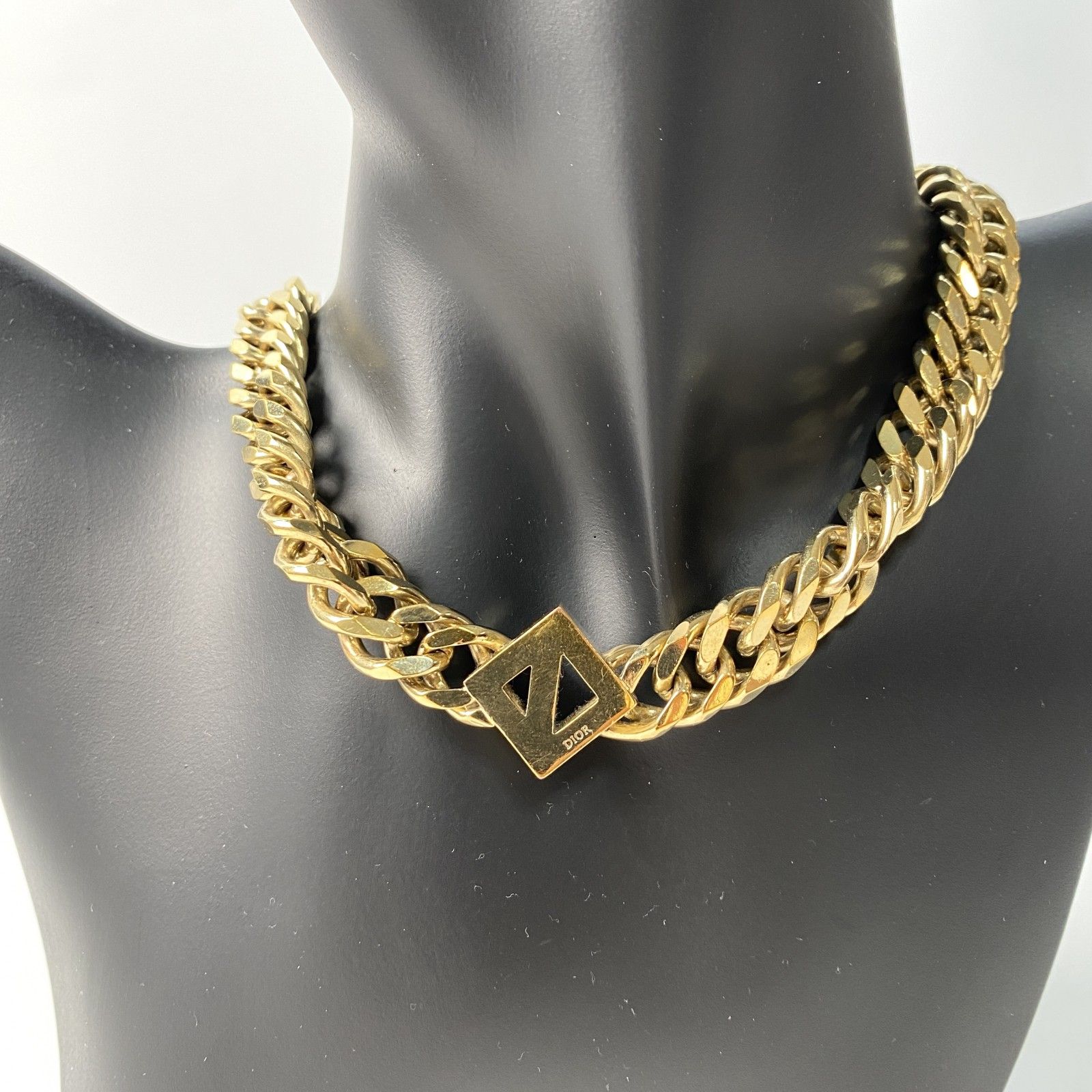 ディオールオム DIOR レディース 喜平 ダイヤモンド チョーカー 
