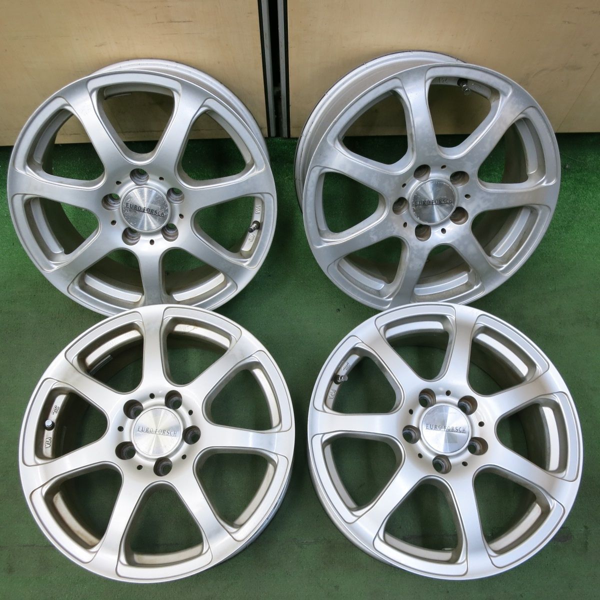 4本価格 ベンツ 等 EURO FORSCH ユーロフォルシュ 16インチ ホイール 16×6.5J PCD112|5H 5042504SYホ