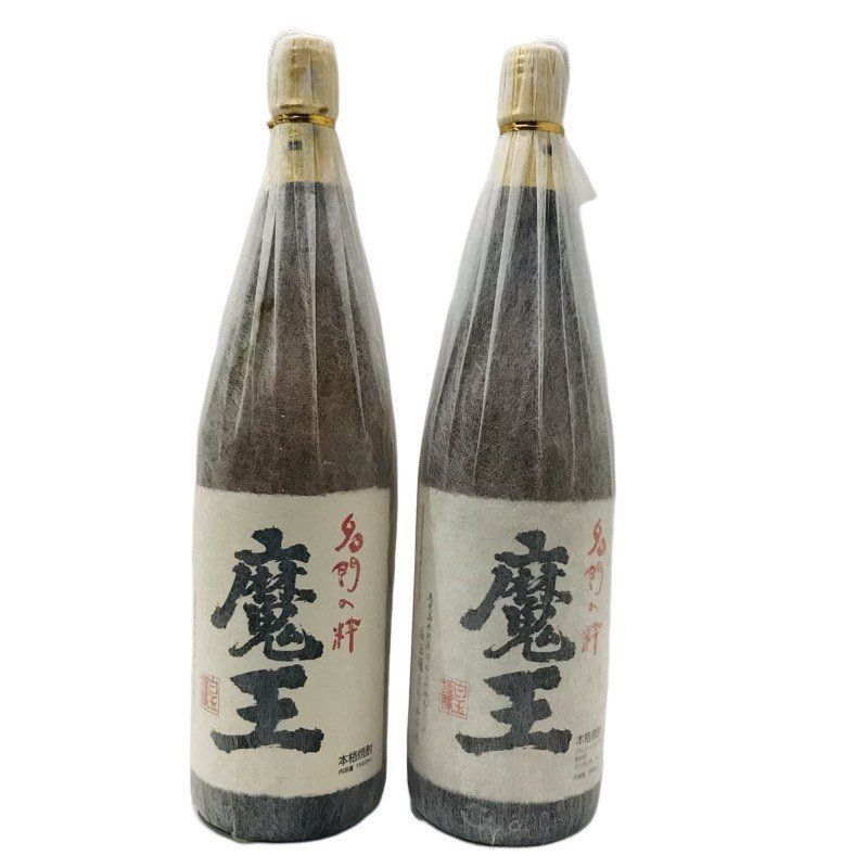 名門の粋 魔王 2本セット 1800ml 25度 一升瓶 1.8L 芋焼酎 【未開栓品