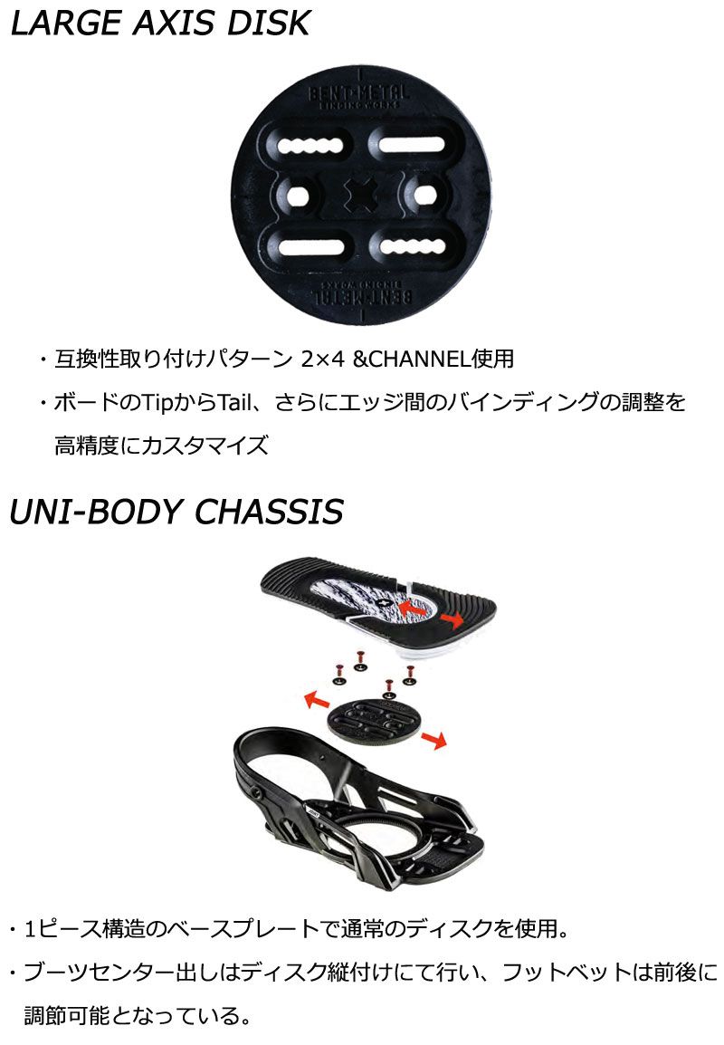 23-24 BENT METAL / ベントメタル JOINT ジョイント メンズ ビンディング バインディング スノーボード 2024 型落ち  S(23.0〜26.0cm) BLUE-BLACK - メルカリ