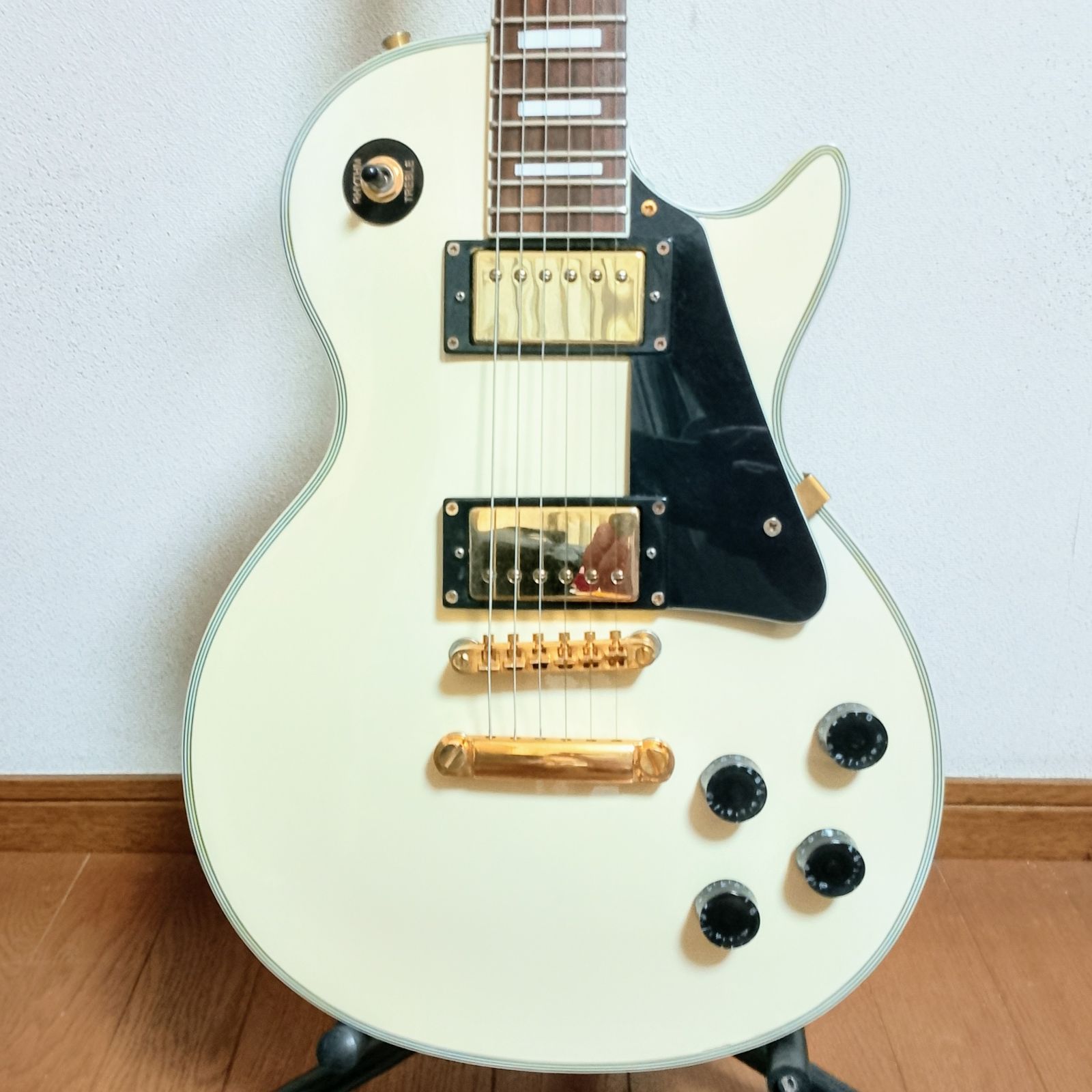 PhotoGenic LP-300C/WH LPカスタムタイプ エレキギター