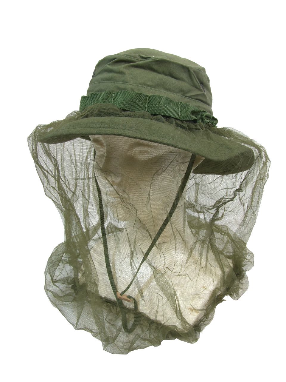 アメリカ軍 ジャングルハット ブーニーハット OG107 防虫ネット付き