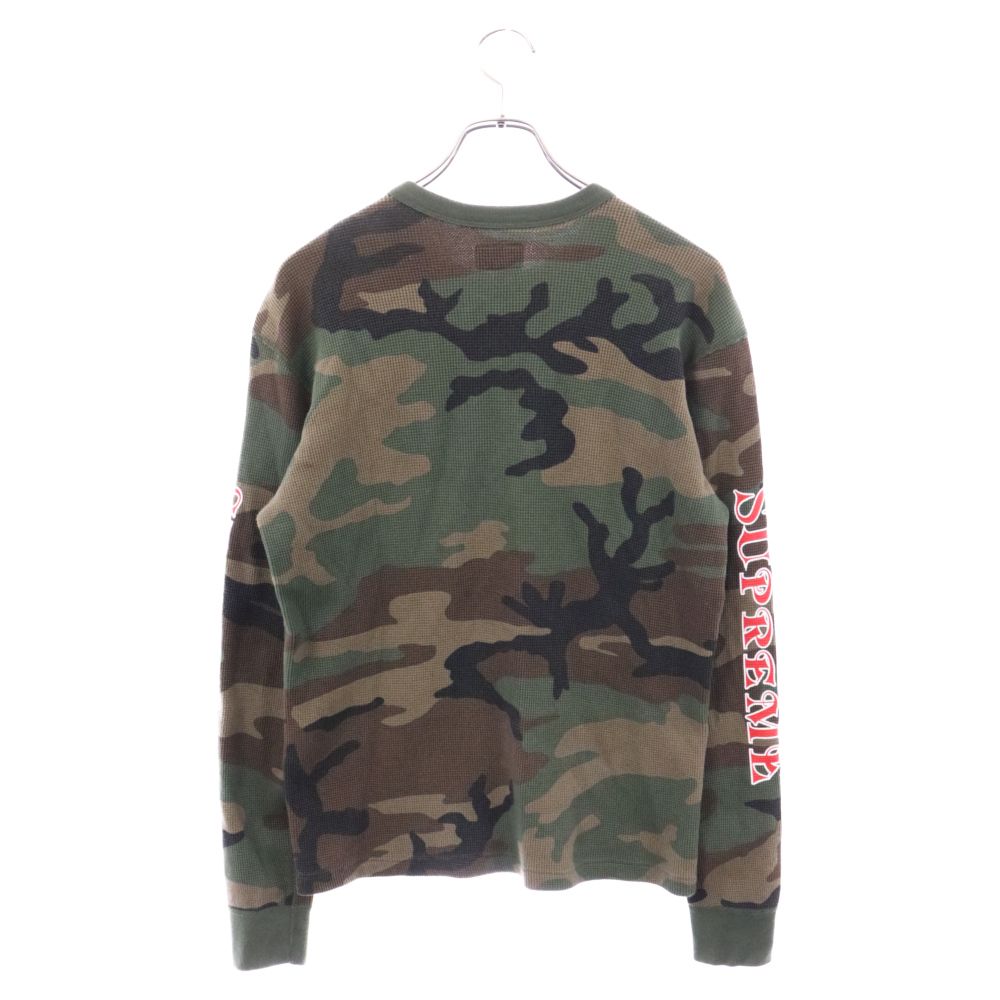 SUPREME (シュプリーム) 17AW Sleeve Logo Waffle Thermal