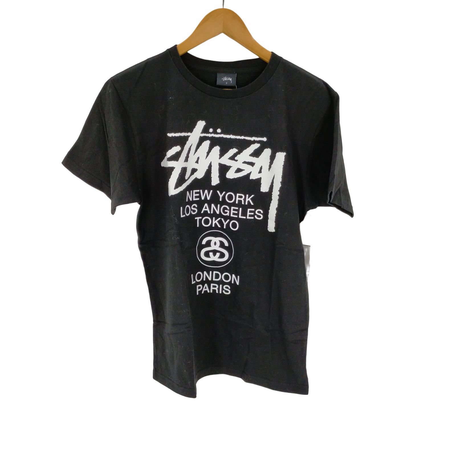 ステューシー Stussy World Tour プリントTシャツ レディース JPN：S