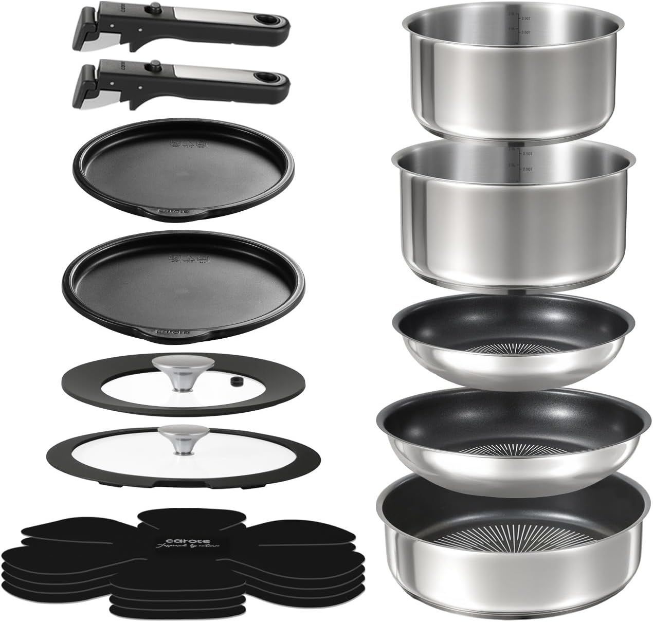 tatta フレーバーストーン３点　マルチセット　タッタ　新品未使用 タッタ マルチセット tatta フライパン 鍋 セット 焦げ付きにくい