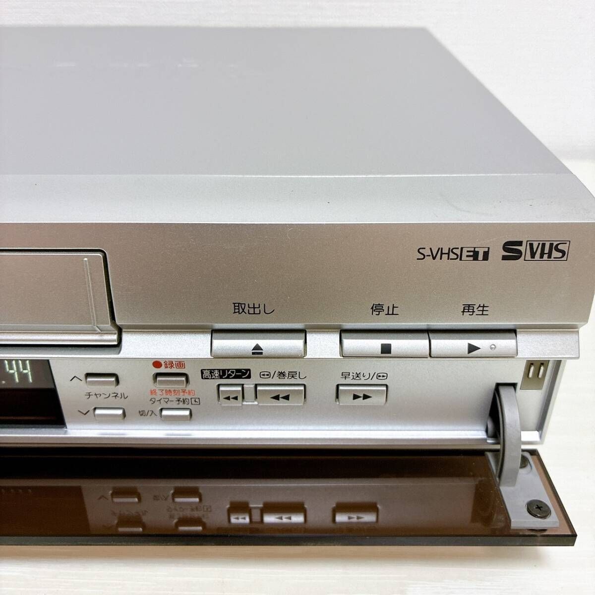 Panasonic NV-SV110　動作確認済み　美品 動作品】Panasonic パナソニック ビデオデッキ NV-SV110 - メルカリ