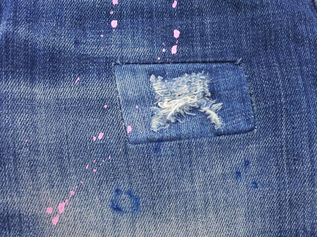 リメイク加工 ボタンフライ