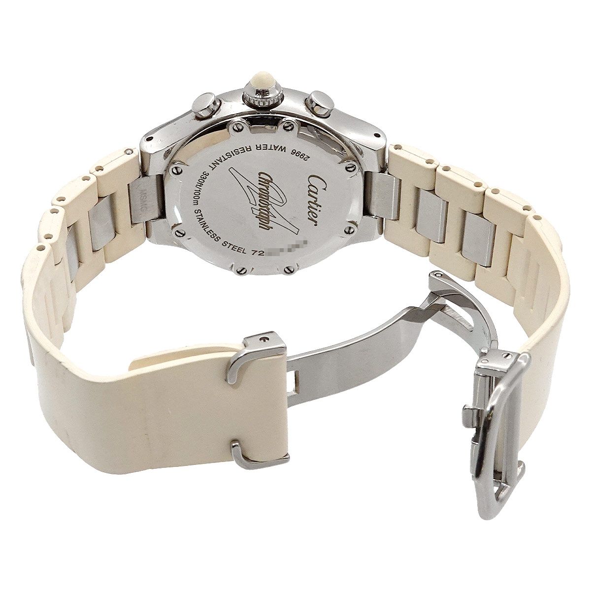 Cartier マスト21 ヴァンティアン クロノスカフ W10197U2 クロノ